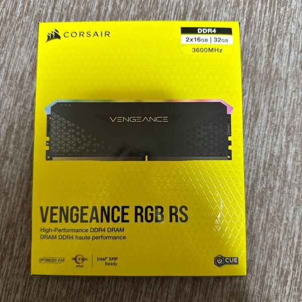CORSAIR VENGEANCE RGB RS DDR4デスクトップPC用メモリ