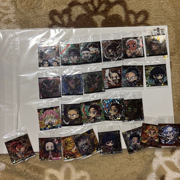 鬼滅の刃ウエハースシールセミコンプ シール