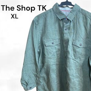 The shop TK シャツ カーキ XL 七分袖