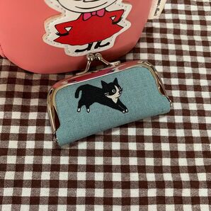 がま口 印鑑ケース 小物入れ ハンドメイド