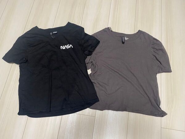H&M Tシャツ 2枚セット