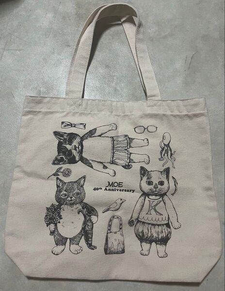 ヒグチユウコ moe 40周年記念 トートバッグ 美品