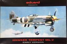 Eduard 1/48 HAWKER TEMPEST Mk.V Eary Version_画像1