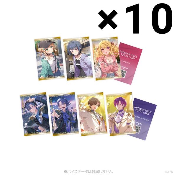 にじさんじ ボイスビジュアルカード 5月