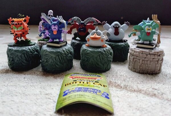 ドラゴンクエスト モンスター ボトルキャップ 7個