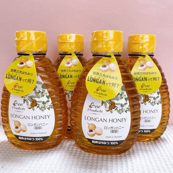 ロンガンハニー 1kg 純粋はちみつ 龍眼 蜂蜜 コストコ