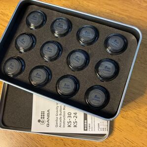 新品 Qanba Gravity KS 24mm Clear Black 12個