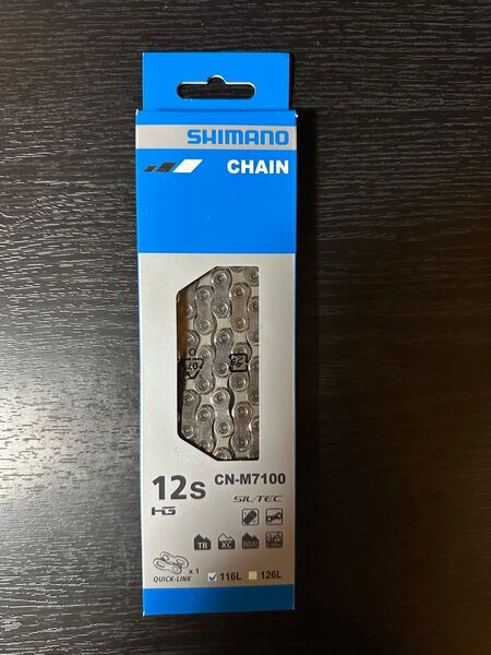 国内正規品SHIMANO CN-M7100 シマノ チェーン 12速 116L 105 クイックリンク