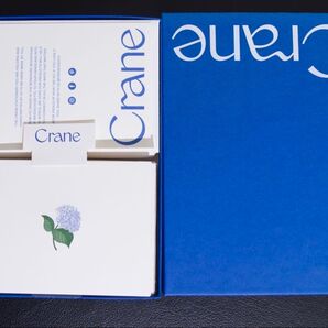 Crane&co. クレイン 高級レターセット 「アジサイ」