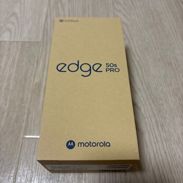 Motorola edge 50s pro ブラックビューティー 一括購入品 SIMロック解除済