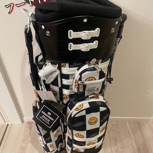 新品 HORN GARMENT キャディバッグ スマイリー