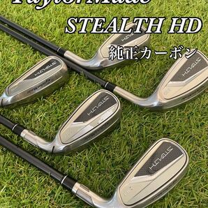テーラーメイド ステルス HD アイアン 5本6-PW 純正カーボンR