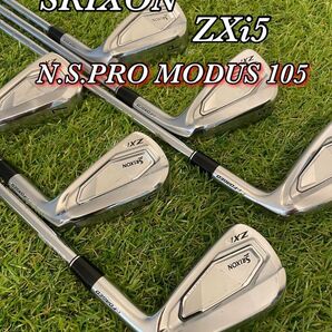 スリクソン ZXi5 MODUS3 TOUR105 S 6本 アイアンセット