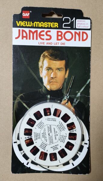 未開封 ビューマスター リール 007 死ぬのは奴らだ