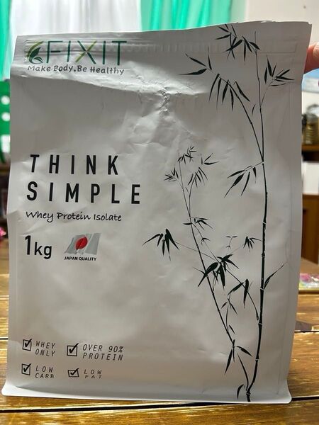 プロテインWPIプレーン無添加FIXITTHINK SIMPLE398g