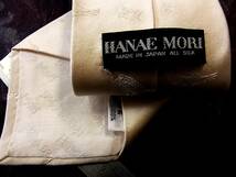 ☆4-3028★ハナエ モリ【HANAE MORI】ネクタイ/フォーマル白_画像2