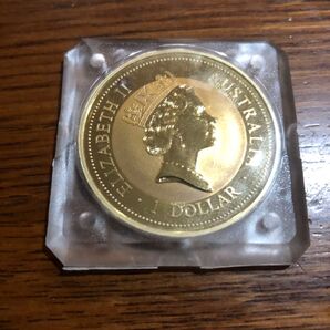 オーストラリア 1ドル 銀貨 純銀 1996 かわせみ