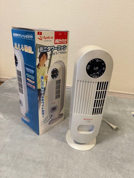 Apice ミニタワーファン AFT-770MIA パールホワイト