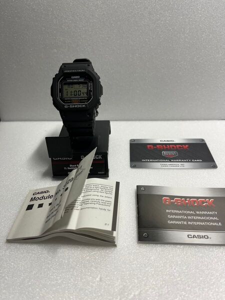 (新品未使用)CASIO G-SHOCK DW-5600E-1 平行輸入品