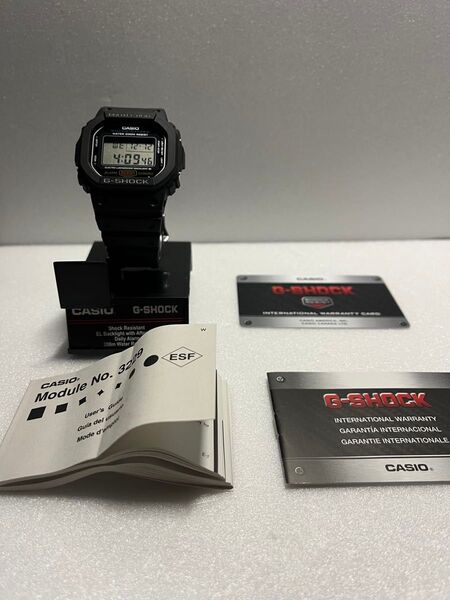 (新品未使用)CASIO G-SHOCK DW-5600E-1 平行輸入品
