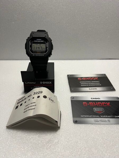 (新品未使用)CASIO G-SHOCK DW-5600E-1 平行輸入品