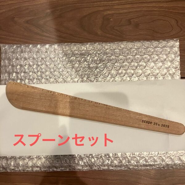 scope スコープ cani 木べら S 山桜 木ベラ スプーン