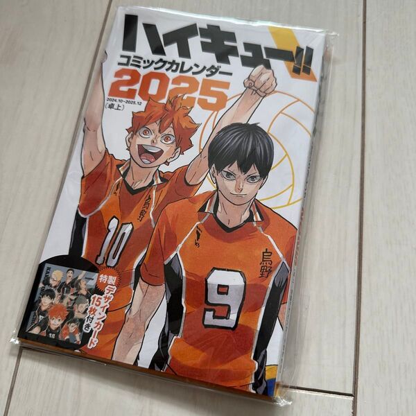 新品 ハイキュー コミックカレンダー 2025
