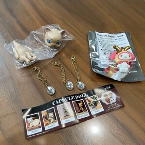 カプセルドール★ネコ 猫★Siamese★CAPSULE DOLL★マイメロ×宇佐美コラボ キーホルダー キーチェーン フィギュア