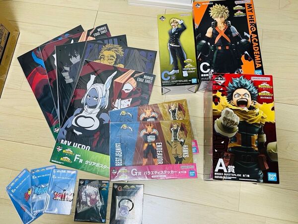 新品★最安★16点★一番くじ 僕のヒーローアカデミア 紡ぐ力 A賞 緑谷出久 MASTERLISE フィギュア ヒロアカ 爆豪 他