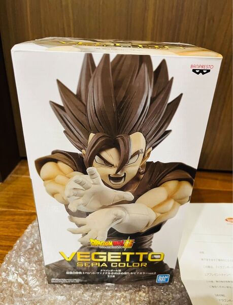 希少美品★ドラゴンボール とるモ抽選 世界100体 限定 セピアカラー ベジット