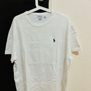 美品 ラルフローレン POLO RALPH LAUREN Tシャツ 半袖Tシャツ 白 Lサイズ