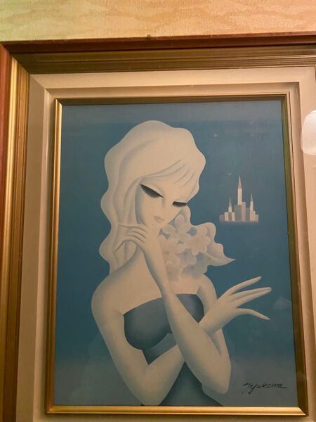 人物画 インテリア 絵画湯川輝義作品
