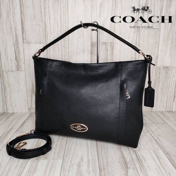 COACH コーチ レザー 2WAY ハンドバッグ ショルダーバッグ 55