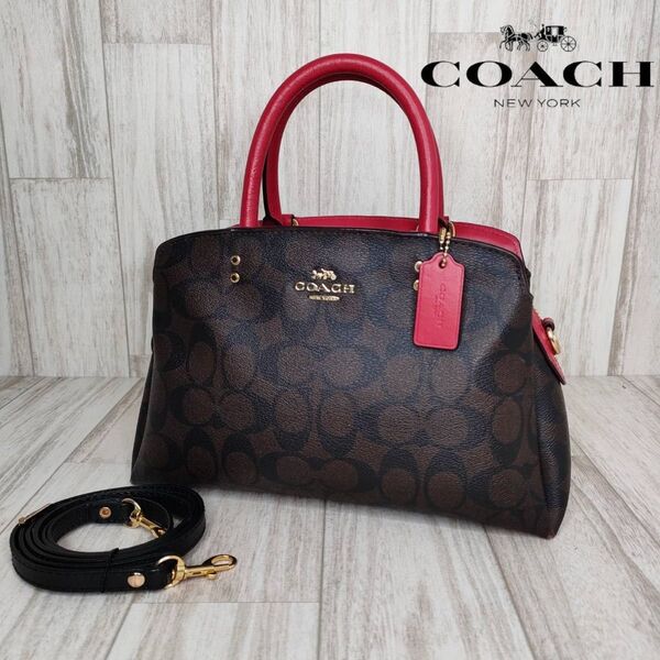 COACH コーチ シグネチャー 2WAY ハンドバッグ ショルダーバッグ 70