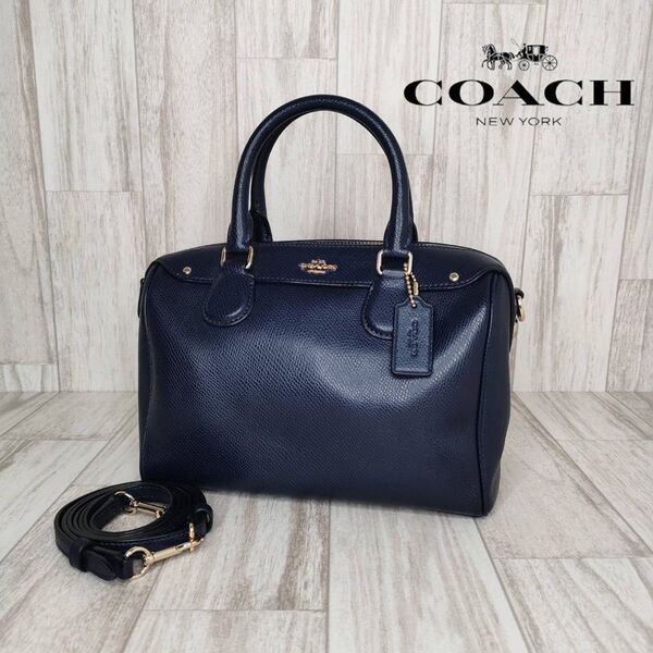 COACH コーチ レザー 2WAY ハンドバッグ ショルダーバッグ 38