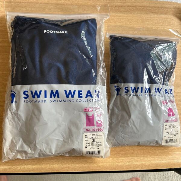 新品 未使用 フットマーク スイムウェア 3L