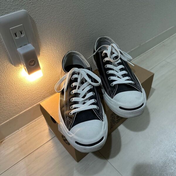 コンバース ジャックパーセルレザー 25.5cm