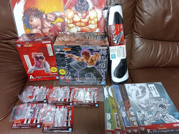 一番くじ 刃牙 A賞 C賞 E賞 F賞 G賞 ラストワン賞