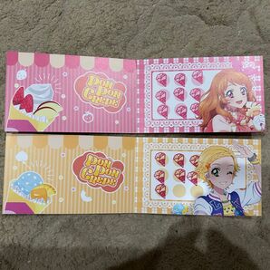 アイカツ マリオンクレープ あかり ひなき コラボクレープ 限定イラストカード