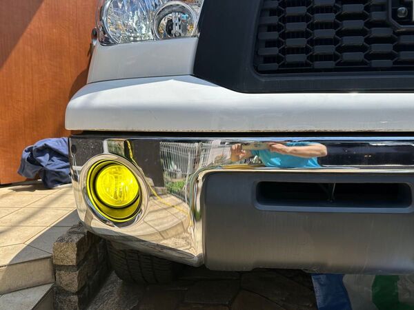 トヨタ タンドラ LEDフォグランプ イエロー