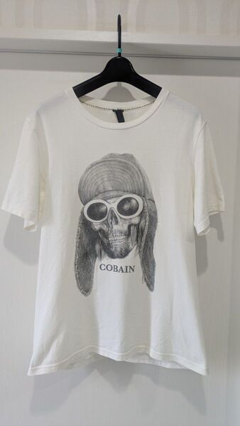 BIAS Tシャツ ホワイト ロックT カート・コバーン ニルヴァーナ 1stコレクション