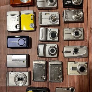 【20台】コンパクトデジタルカメラ ジャンク 動作未確認 OLYMPUS CASIO Panasonic PENTAX