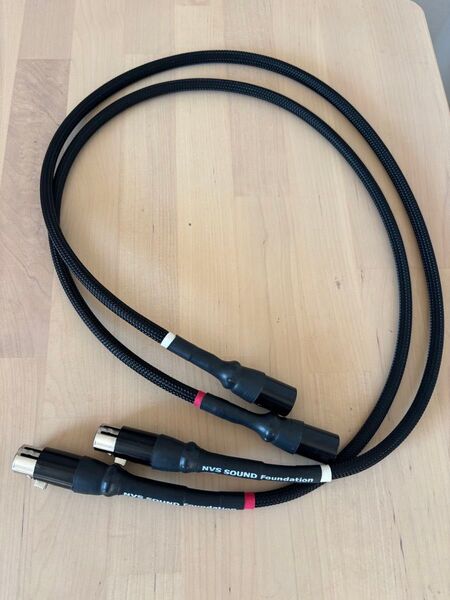 NVS FD-XLR-3FT 0.9m ペア XLRケーブル 高音質