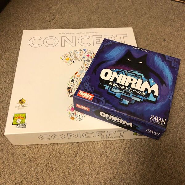 ボードゲーム2点セット CONCEPT ONIRIM