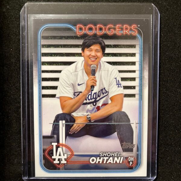 2024 Topps companion short print 大谷翔平 ショートプリント バリエーションパラレル版