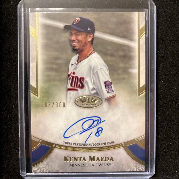 Kenta Maeda 直筆サインカード 188/300 Topps Tier One 前田健太
