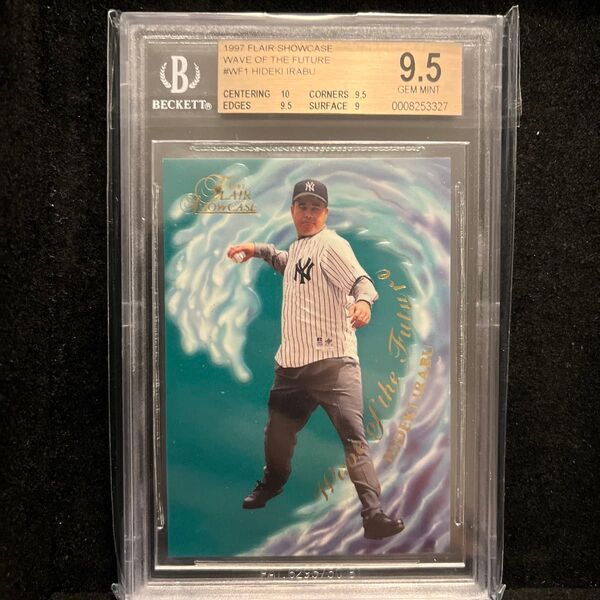 BGS9.5 RC 伊良部秀輝 flair showcase wave of the future ルーキーカード