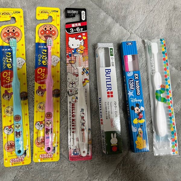 子供用歯ブラシ 6本セット