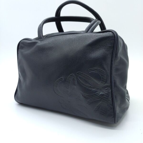 【新品同様・訳あり】LOEWE ロエベ アナグラム ナッパレザー ミニトート