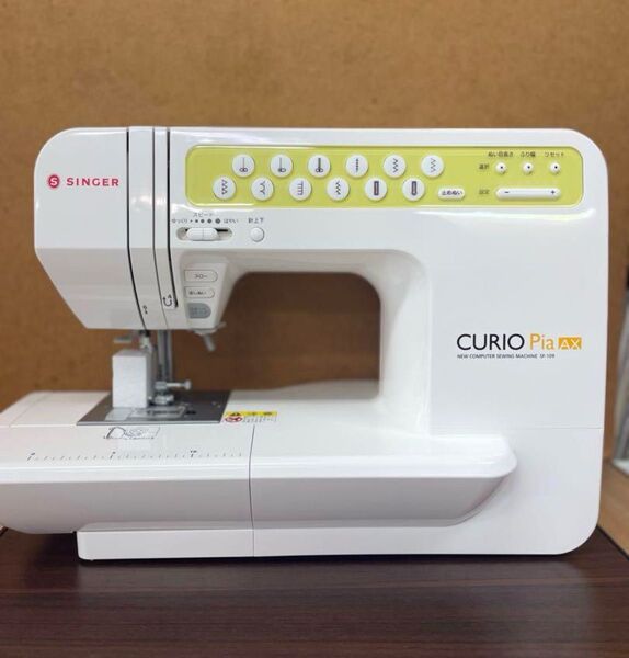 新品未使用品 シンガーミシン キュリオピアSF-109 SINGER 自動ボタンホール